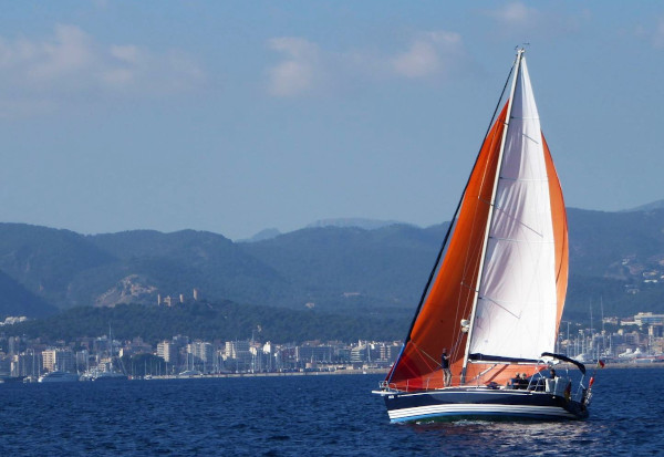 Foto Segelyacht der Yachtschule Stoll-Spittler in Lörrach, Freiburg, Lahr